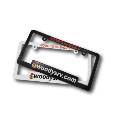 Plastic License Plate Frame (Screen/Pad Print)