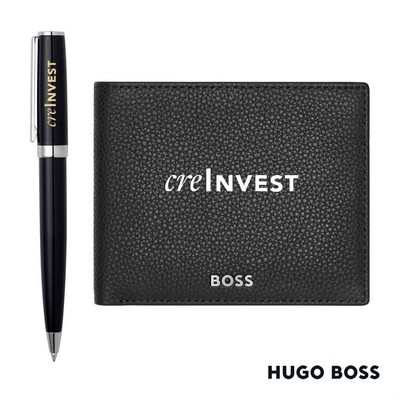 Hugo Boss® Ballpoint Pen & Wallet Set