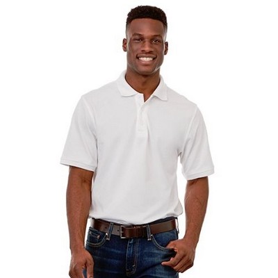 Men's BELMONT Short Sleeve Pique Polo